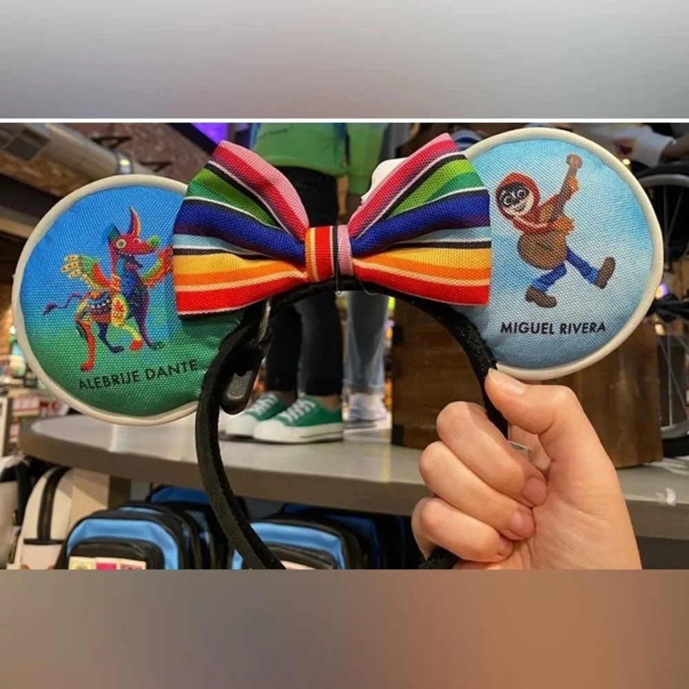 Disney Parks Coco Miguel Mickey Ears Headband. - Picture 2 of 8